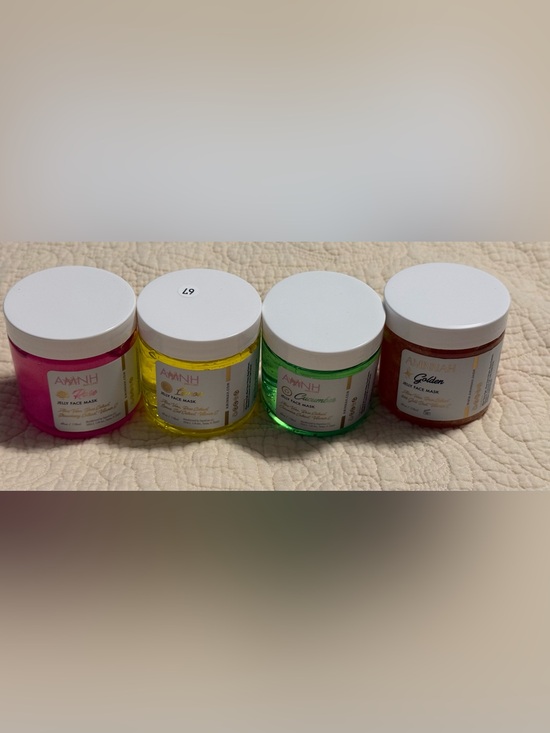 Aminnah Other - Aminnah Jelly Face Mask (NEW Product) Cucumber, Lemon, Rose & Golden You pick 1!